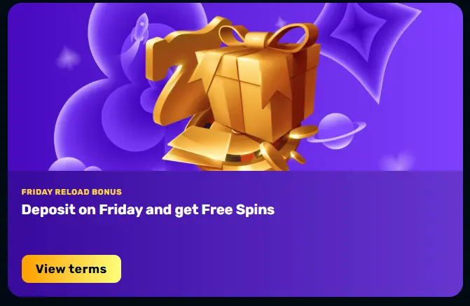 Friday Reload Bonus