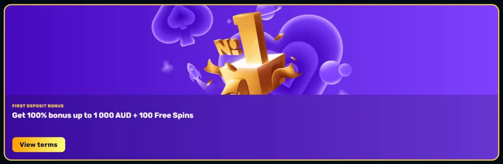 First Deposit Bonus with Free Spins