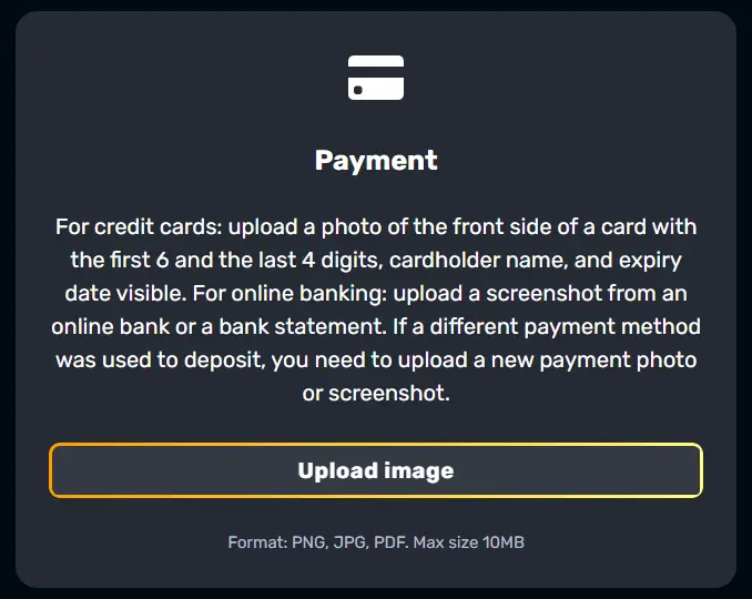 Payment Verification